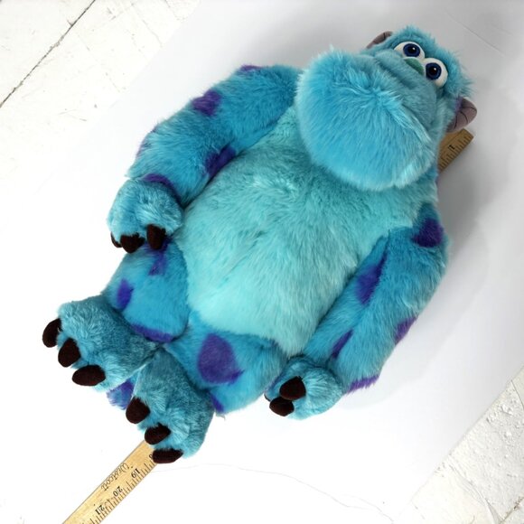Disney Pixar Monsters Inc Sulley Plush Stuffed Animal Toy EUC - Picture 10 of 13